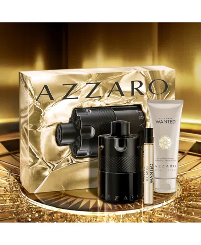 Azzaro 3-pc. Men's The Most Wanted Fragrance Set In Transparent