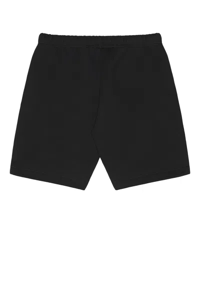 Essentials Cotton-blend Logo Sweatshorts In Black