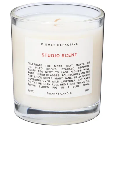 Kismet Olfactive Studio Scent Candle In White