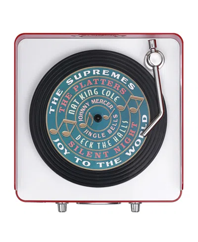 Mr. Christmas Retro Record Player In Red