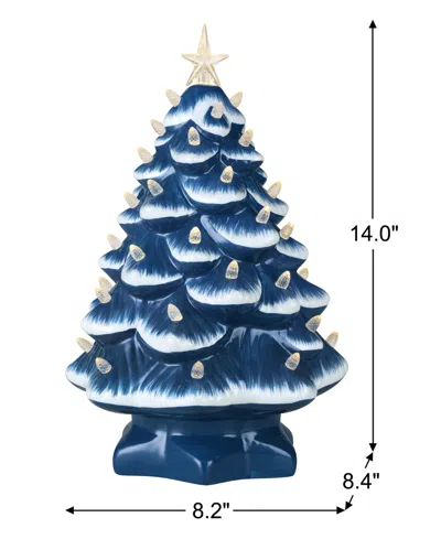 Mr. Christmas Nostalgic Tree With Lights In Blue