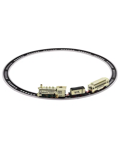 Mr. Christmas Animated Train Around The Tree In Gold