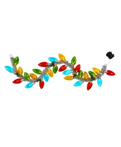 Mr. Christmas Retro C9 Bulb Garland In Multi