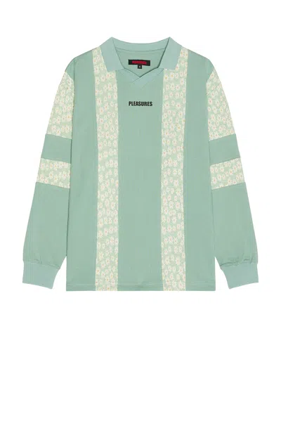 Pleasures Sounds Rugby Polo In Green