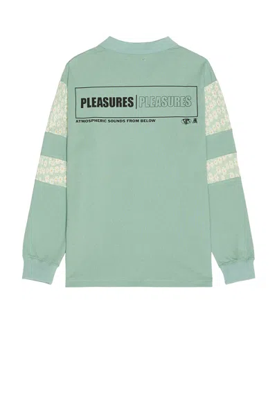 Pleasures Sounds Rugby Polo In Green
