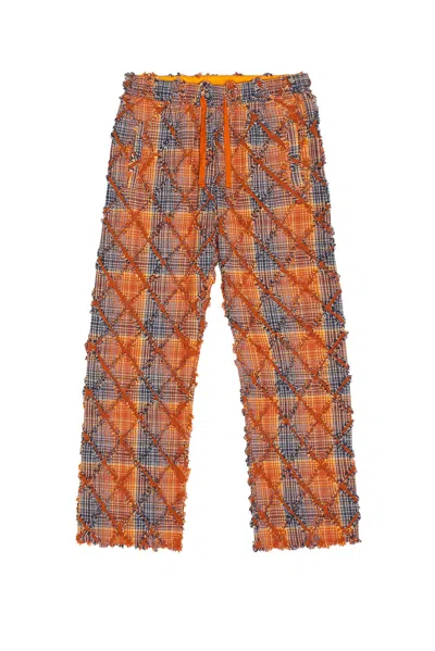 Pleasures Mystic Flannel Pants In Orange