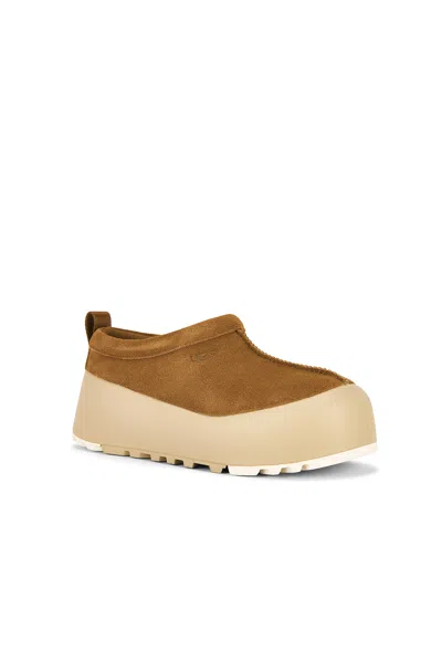 Ugg Tasman Streetscape Platform Slippers In Brown