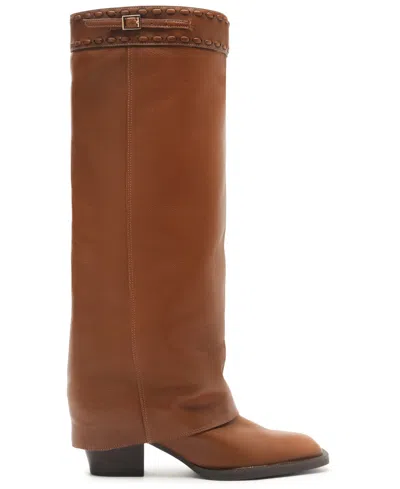 Arezzo Beatrice Knee High Boot In Brown