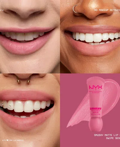 Nyx Professional Makeup Smushy Matte Lip Balm - Swipe Sesh In Multi
