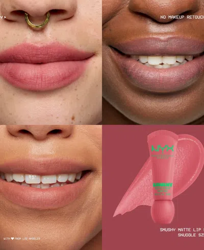 Nyx Professional Makeup Smushy Matte Lip Balm - Snuggle Szn In Multi