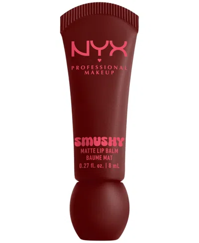 Nyx Professional Makeup Smushy Matte Lip Balm In Brown