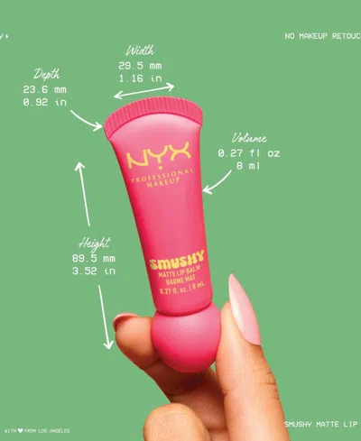Nyx Professional Makeup Smushy Matte Lip Balm - She's Serving