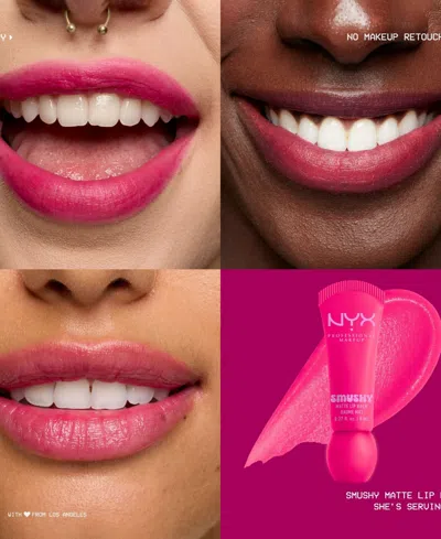 Nyx Professional Makeup Smushy Matte Lip Balm - She's Serving