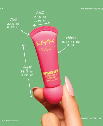 Nyx Professional Makeup Smushy Matte Lip Balm - Silly Sippin In Multi