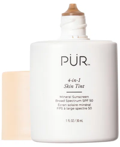Pür 4-in-1 Skin Tint Mineral Sunscreen Broad Spectrum Spf 50