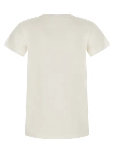 Valentino T-shirt In Cotone Bianco  Donna In White