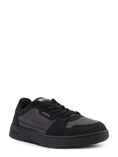 Axel Arigato Dice Lo Leather And Suede Low-top Sneakers In Black