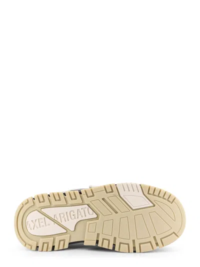 Axel Arigato Low-top Nubuck Sneakers With Contrasting Stitching In Gray