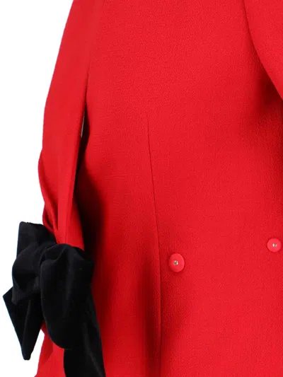 Valentino Wool Jacket In Red
