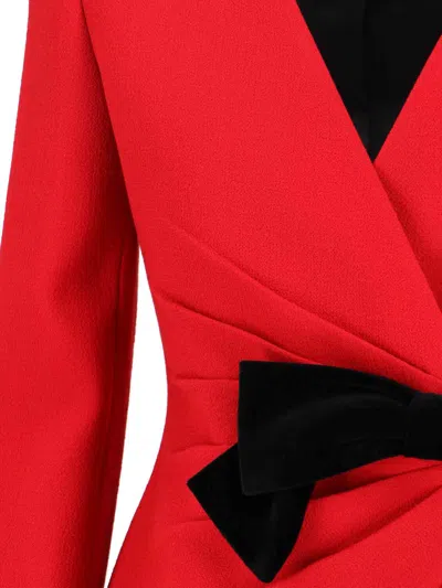 Valentino Wool Jacket In Red
