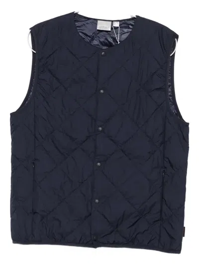 Gramicci Thermal Insulation Quilted Vest Clothing In Blue