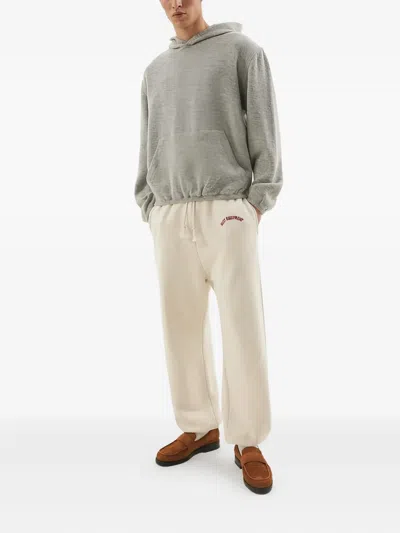 1989 Studio Jogging Pants With Embroidered Detail And Side Pockets In White