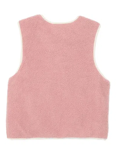 Chocoolate Weste Mit Logo-patch In Brown