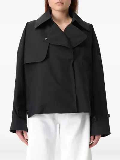 Save The Duck Greta Snap-fastening Jacket In Black