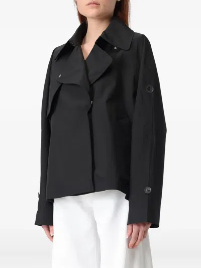 Save The Duck Greta Snap-fastening Jacket In Black