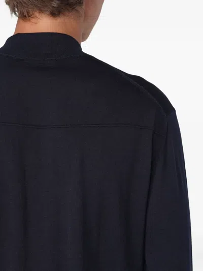 Paolo Pecora Round-neck Sweater In Blue