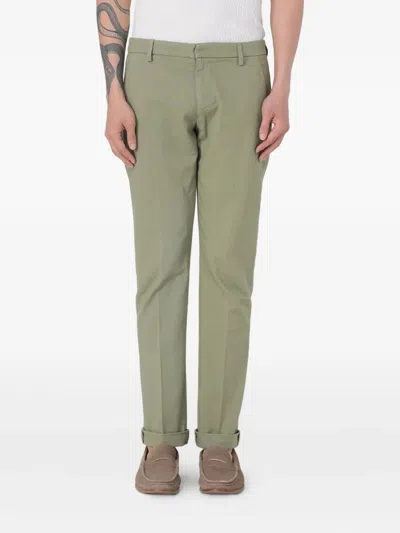 Dondup Gaubert Cuffed Trousers In Green