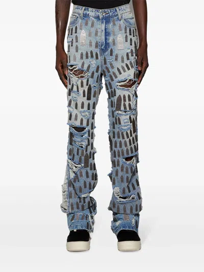 Who Decides War Max Hardware Jeans In Blue