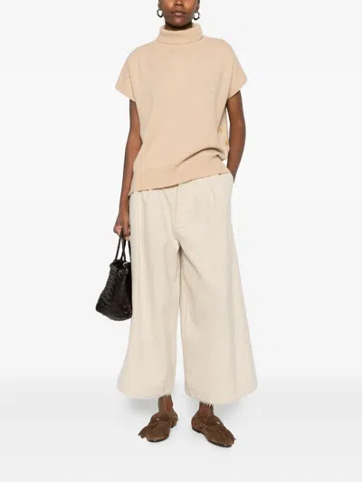 A Tentative Atelier Roll-neck Sweater In Brown