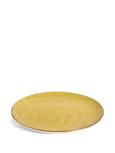 L'objet Fortuny Delphi Dinner Plate (26cm) In Gold