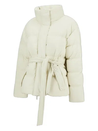 Herno Laminar Jacket In Ivory 2l Gore-tex Women In White