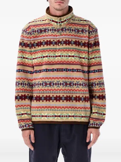 Polo Ralph Lauren Recycled Material Sweatshirt Featuring Adjustable Bottom In Brown