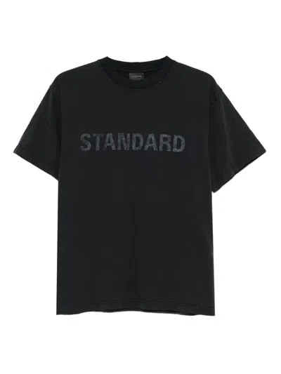 Balenciaga "standard" T-shirt By Bb In Black