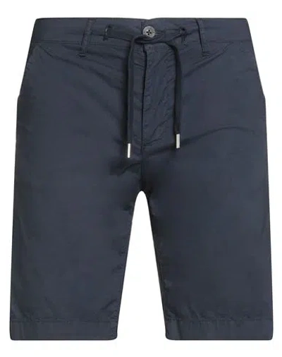 Suns Boards Man Shorts & Bermuda Shorts Midnight Blue Size M Cotton, Elastane In Blue