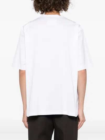 Sacai Cotton T-shirt In White