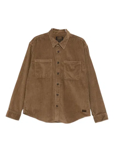 Filson 6-wale Corduroy Shirt Clothing In Brown
