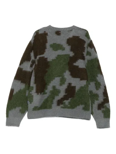 Gramicci Camouflage-pattern Sweater In Gray