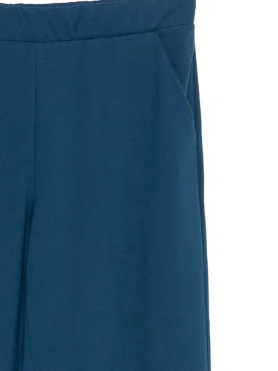Le Tricot Perugia Side-pocket Pants In Blue