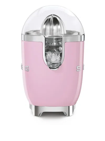 Smeg Retro-style Electric Citrus Juicer In Pink