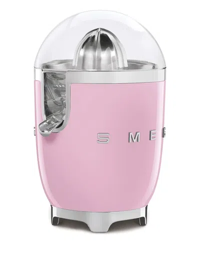 Smeg Retro-style Electric Citrus Juicer In Pink