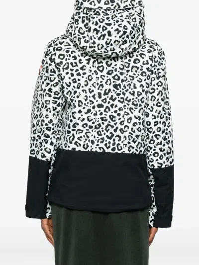 Rossignol Leopard-print Jacket In White