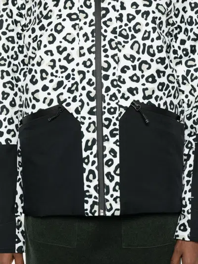 Rossignol Leopard-print Jacket In White