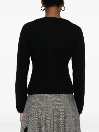 A Tentative Atelier Button-up Cardigan In Black