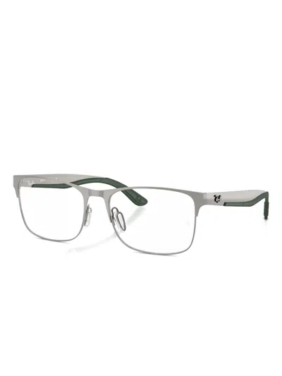 Ray Ban Eckige Rb7550 Brille In Gray