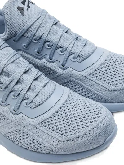 Apl Athletic Propulsion Labs Athletic Propulsion Labs Techloom Tracer Pointelle-knit Sneakers In Gray