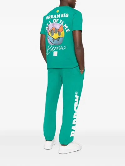 Barrow Graphic Print Unisex Jersey T-shirt In Green